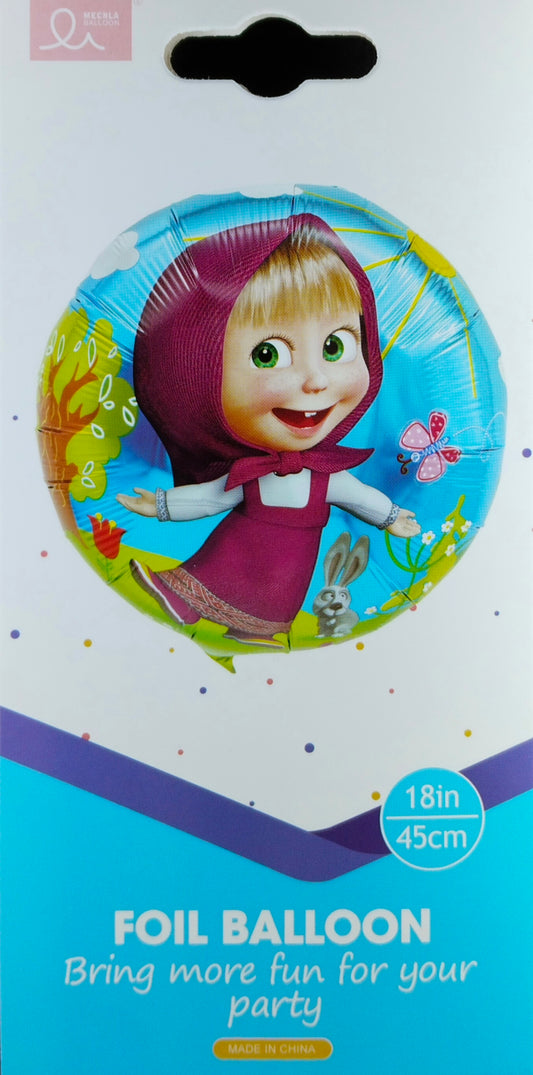 Masha Foil Balloon Single