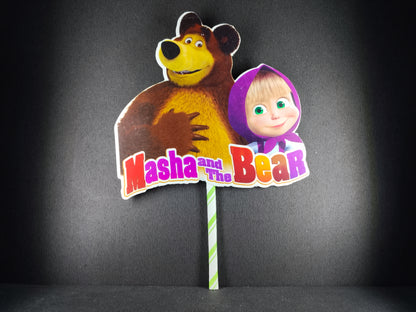 Birthday Decoration Kit - Masha and Bear Theme for Simple Birthday Decorations at Home