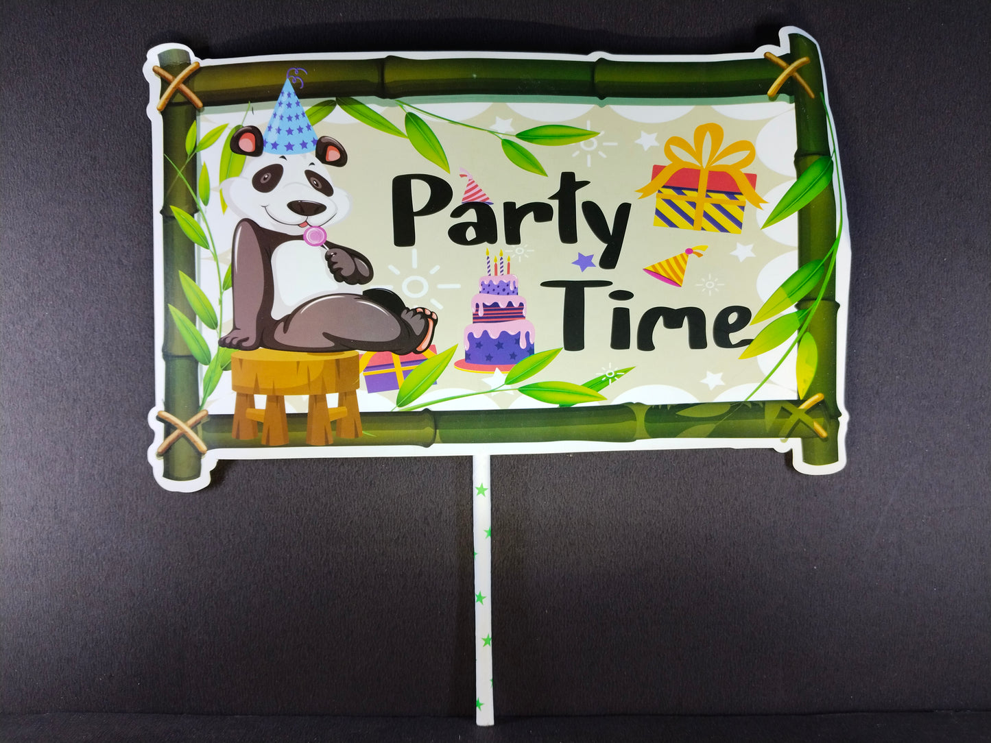 Birthday Decoration Kit - Panda Theme for Simple Birthday Decorations at Home