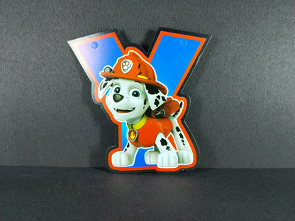 Birthday Banner - Paw Patrol Theme for Simple birthday decorations at Home