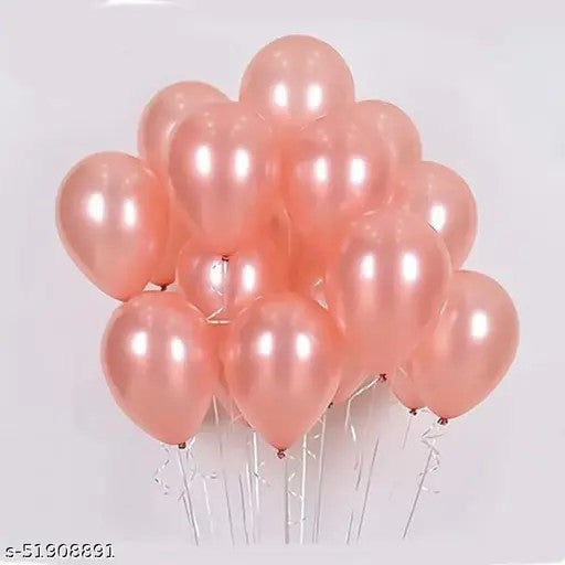 Exclusive Rose Gold Metallic Balloons for Stunning Decorations