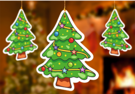 Christmas Hanging Tree for home decor 