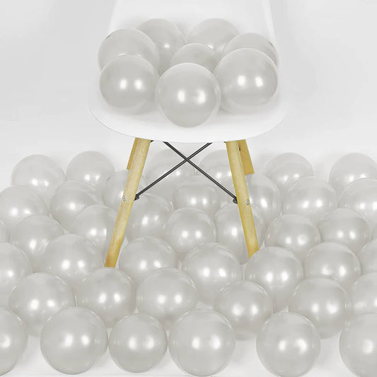Exclusive Silver Metallic Balloons for Stunning Decorations