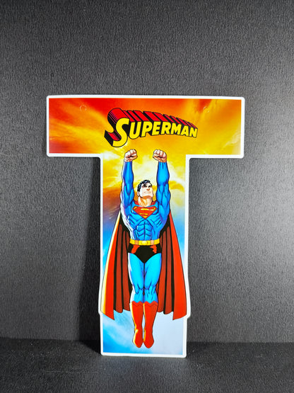 Birthday Banner - Superman Theme for Simple birthday decorations at Home