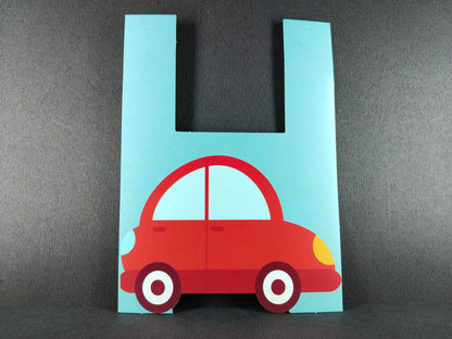 Birthday Banner - Vehicle Theme for Simple birthday decorations at Home