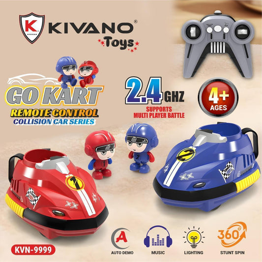 Go Kart 2 Player Remote Control Toy - Jack&Jinn