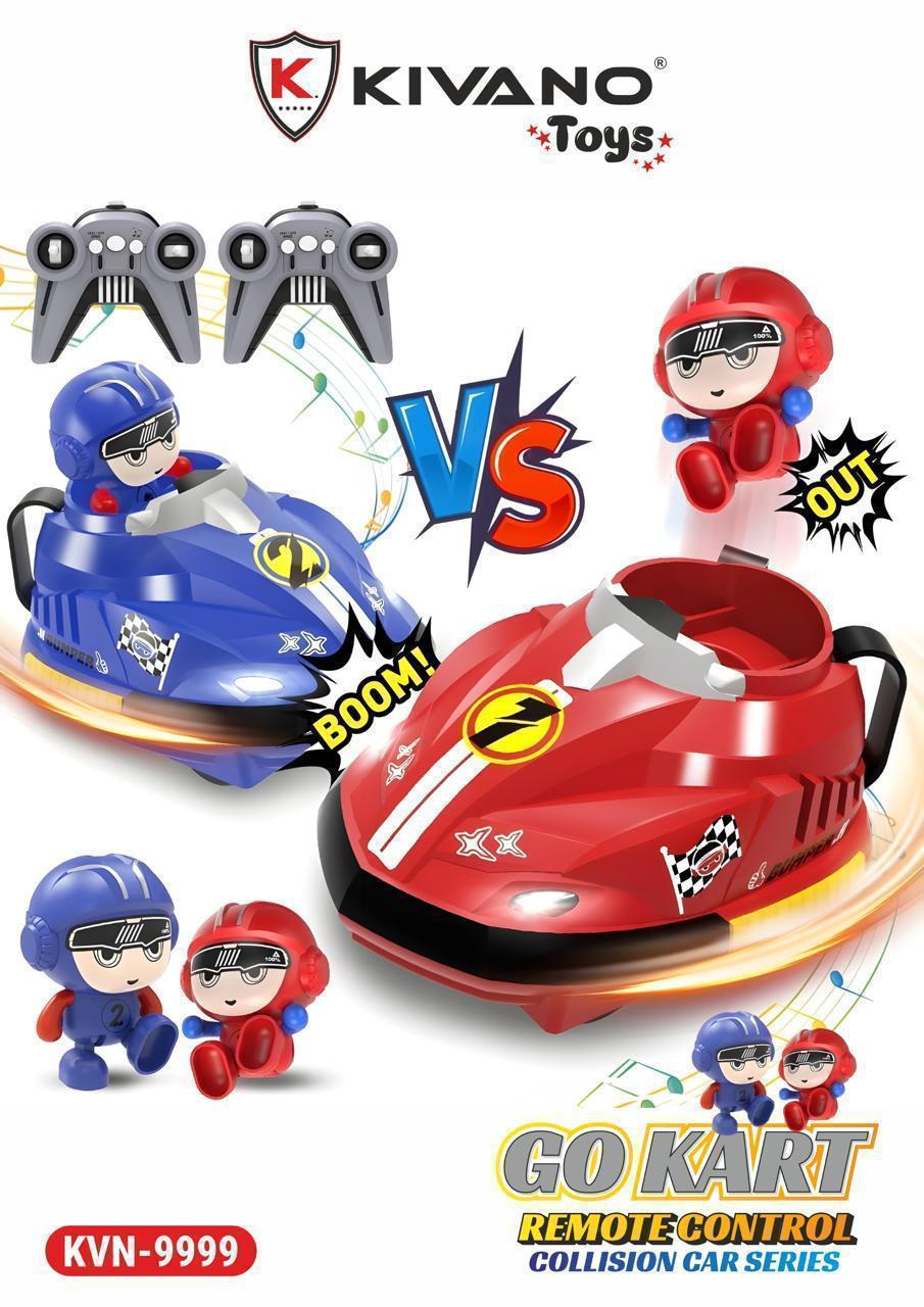 Go Kart 2 Player Remote Control Toy