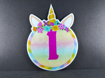 Birthday Decoration Kit - Unicorn Theme for Simple Birthday Decorations at Home