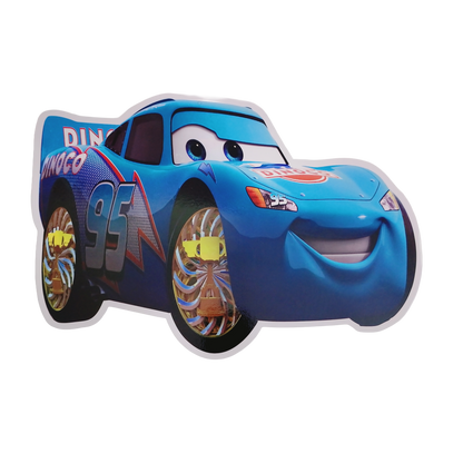 Car Theme Wall Poster Set – 4pc Car Room Décor - Jack&Jinn