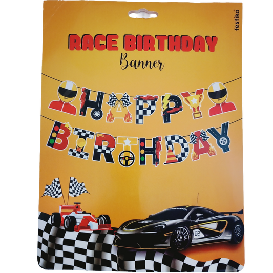 Car Happy Birthday Banner – Car Theme Birthday Décor (Rs. 150/-)