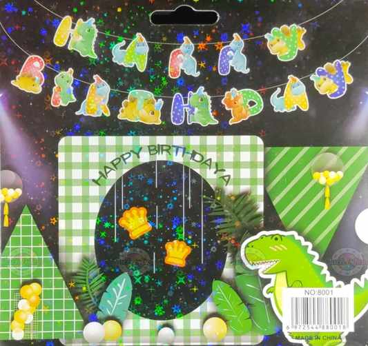 Dino Banner Sparkly - Jack&Jinn