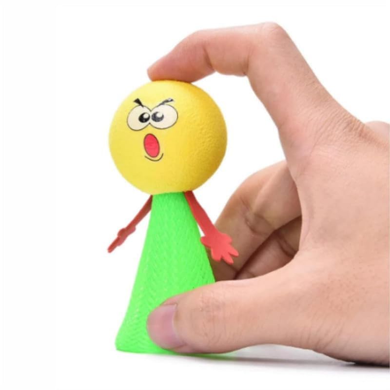 Emoji Jump Toy Smiley elf/Jumper - Assorted Design - 1 piece