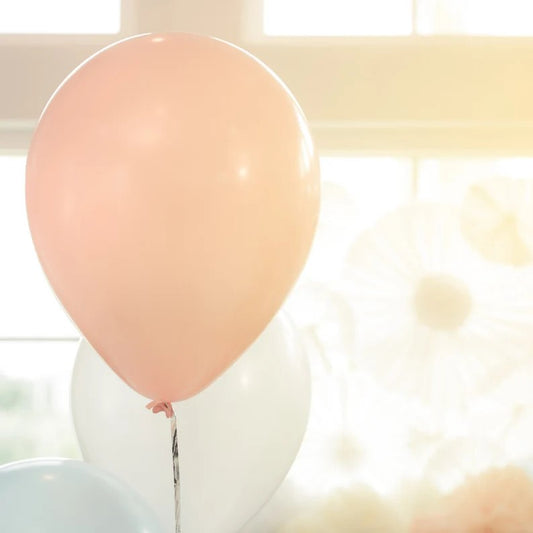 Exclusive Pastel Peach Latex Balloons for Stunning Decorations