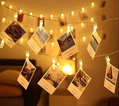 Clips Light for Photo Hanging (Warm White)