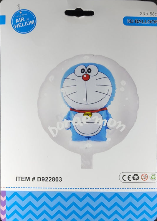 Doraemon Foil Balloon Single - Dual Layer