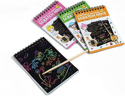 Scratch Art Books | Colored Scratch Art Notebooks - 1 piece