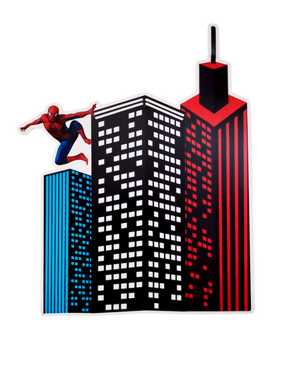Spiderman 12-Piece Hanging Swirl Decorations – Spiderman Décor - Jack&Jinn