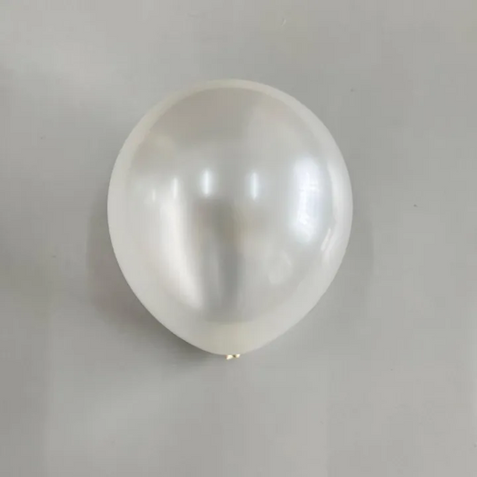Exclusive White Metallic Balloons for Stunning Decorations